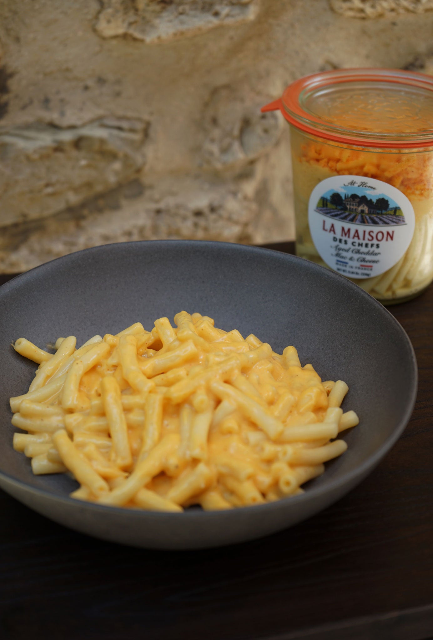 Aged Cheddar Mac & Cheese product and dish